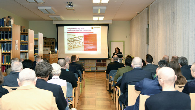 Neujahrsempfang des Landeshauptarchivs Koblenz