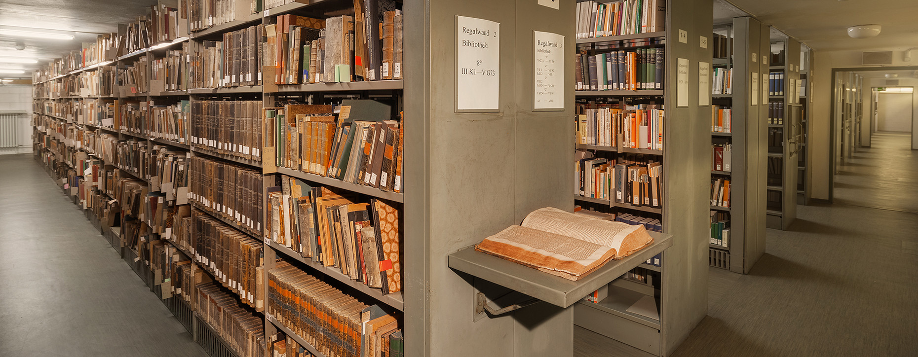 Die Bibliothek im Landeshauptarchiv Koblenz