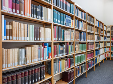 Blick in die Bibliothek Speyer