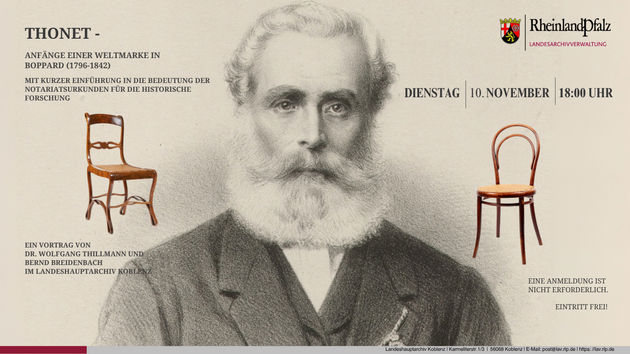 Thonet – Beginn einer Weltmarke in Boppard