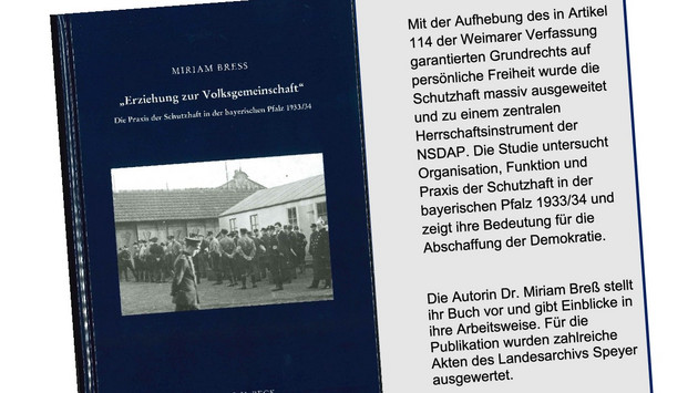 Buchvorstellung im Landesarchiv Speyer Buchvorstellung im Landesarchiv Speyer