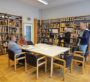Filmaufnahmen im Landeshauptarchiv Koblenz