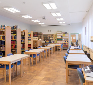 Lesesaal des Landeshauptarchivs Koblenz