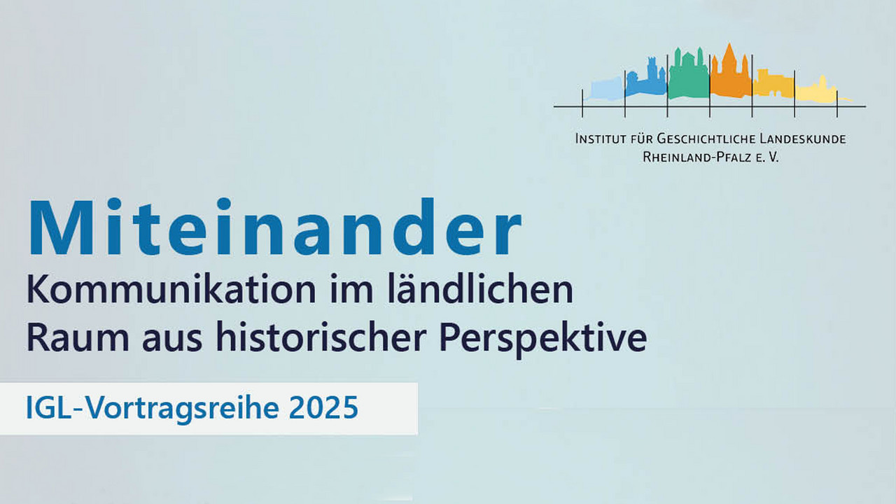 Vortrag am 17. Juni im Landesarchiv Speyer