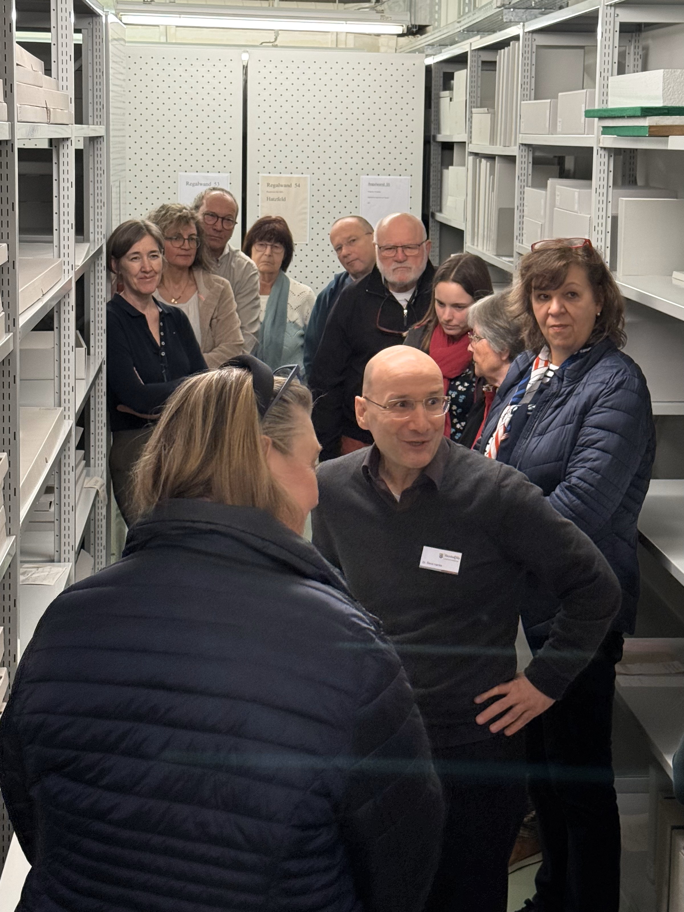 Führung durch die Magazine